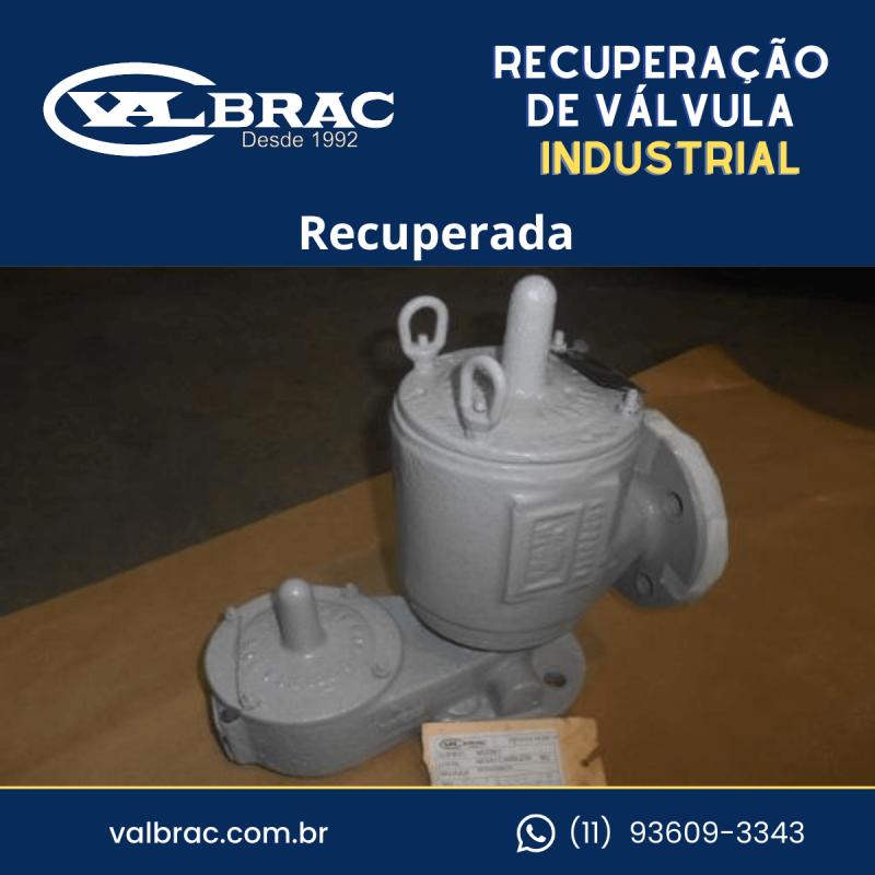 Manutenção de válvulas esfera